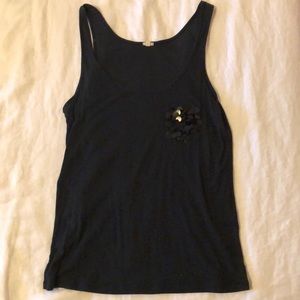J. Crew Black Tank Top